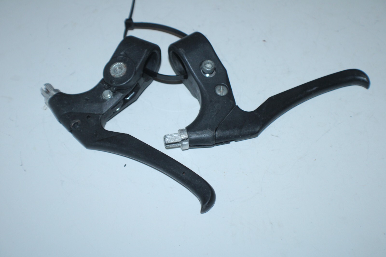 Brake Lever Set Black 22.2mm MTB City Hybrid Trail Bikepacking Fast USA Shipper