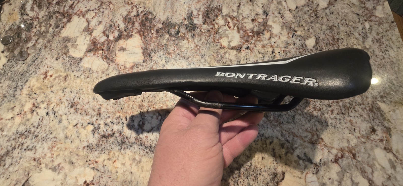 Bontrager Racing Road Bike Saddle Black Synthetic Steel Unisex