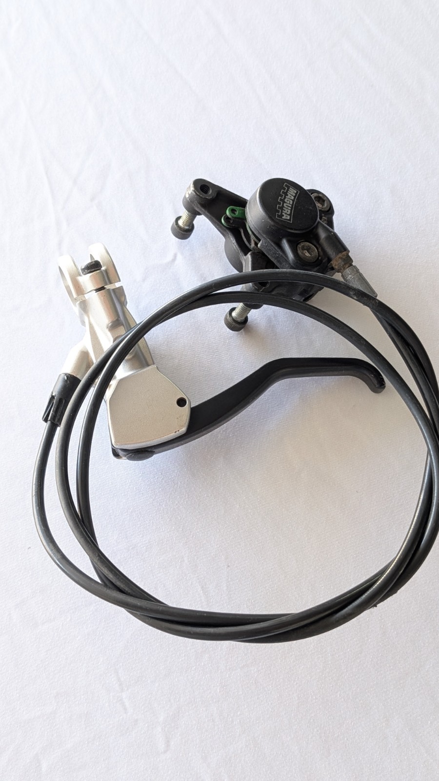 Magura Louise Mountain eBike Bicycle Hydraulic Right / Rear Disc Brake Silver
