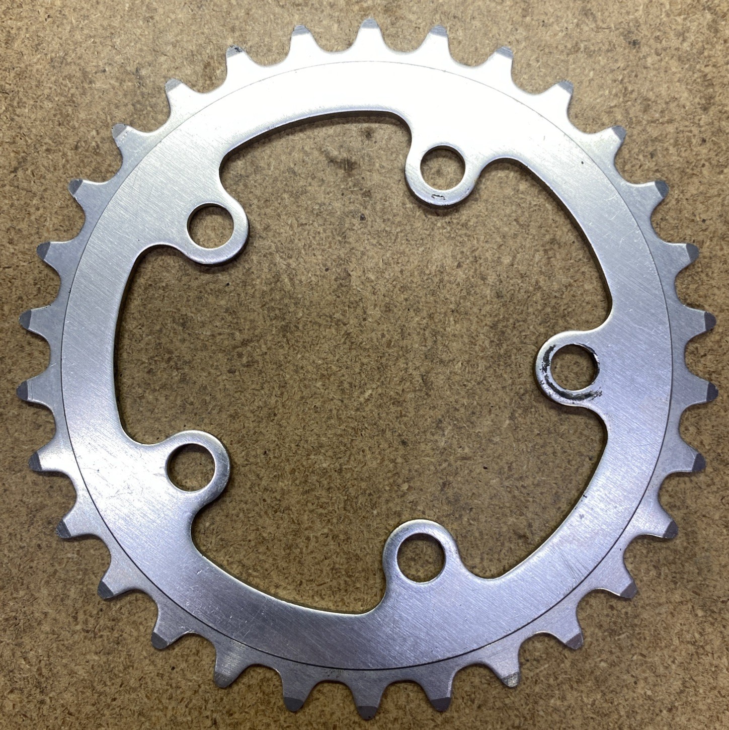 Vintage Chainring 30 Tooth 5 Arm 74 mm BCD 30t Aluminum Triple Road Mountain