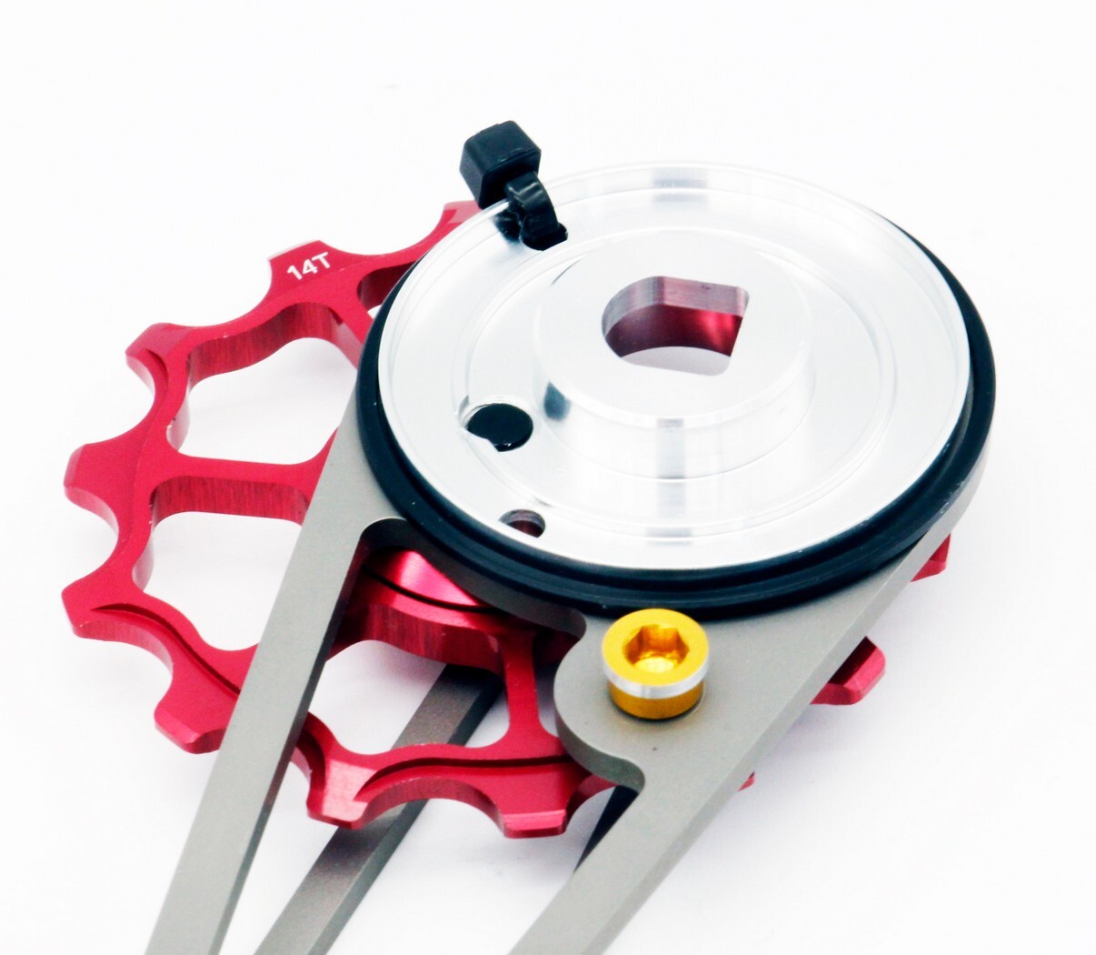 Swishti Road Bike Oversized Pulley Titanium Cage For SRAM Force Etap Axs Red