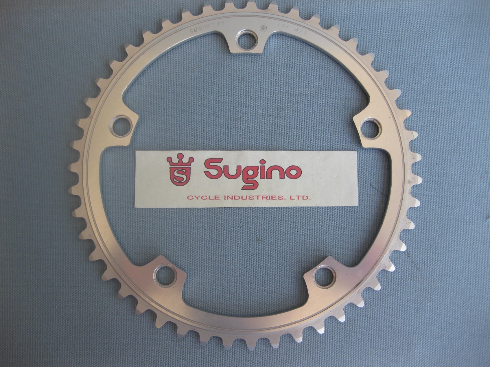 Sugino 75 NJS certified TRACK Chainring ~ 1/8 x 47T