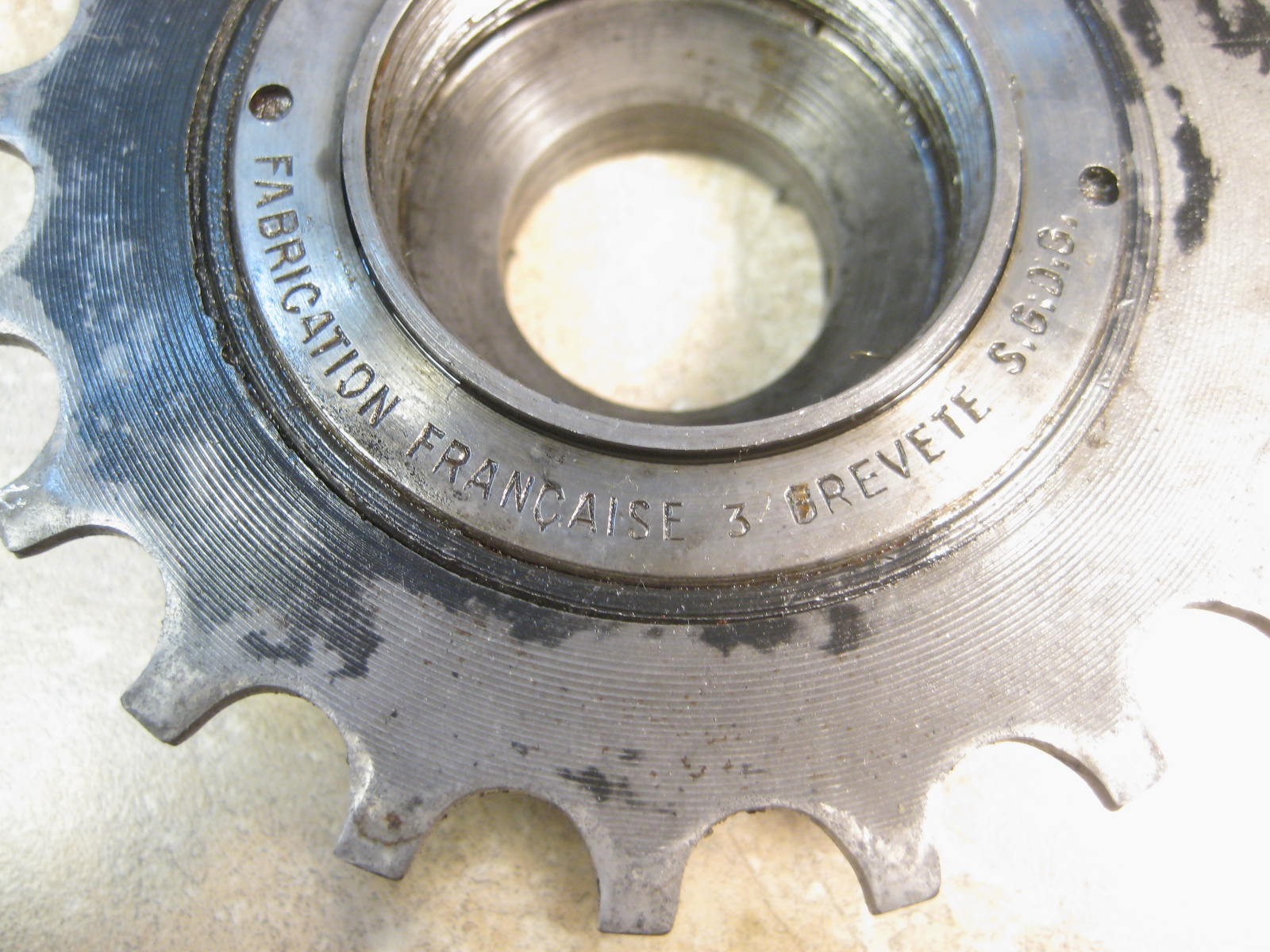 J Moyne 4 Speed Freewheel 14-16-18-20 Teeth Made in France S.G.D.G.