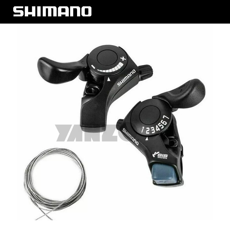 Shimano SL-TX30 3/6/7/18/21 Gear Shift Lever Set Speed MTB Mountain Bike Thumb