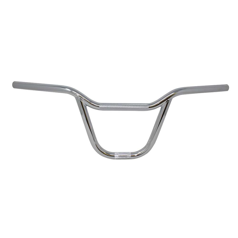 PRO+ BMX Freestyle Bike Bicycle Handlebar Free Style 208 Steel 22.2mm Chrome