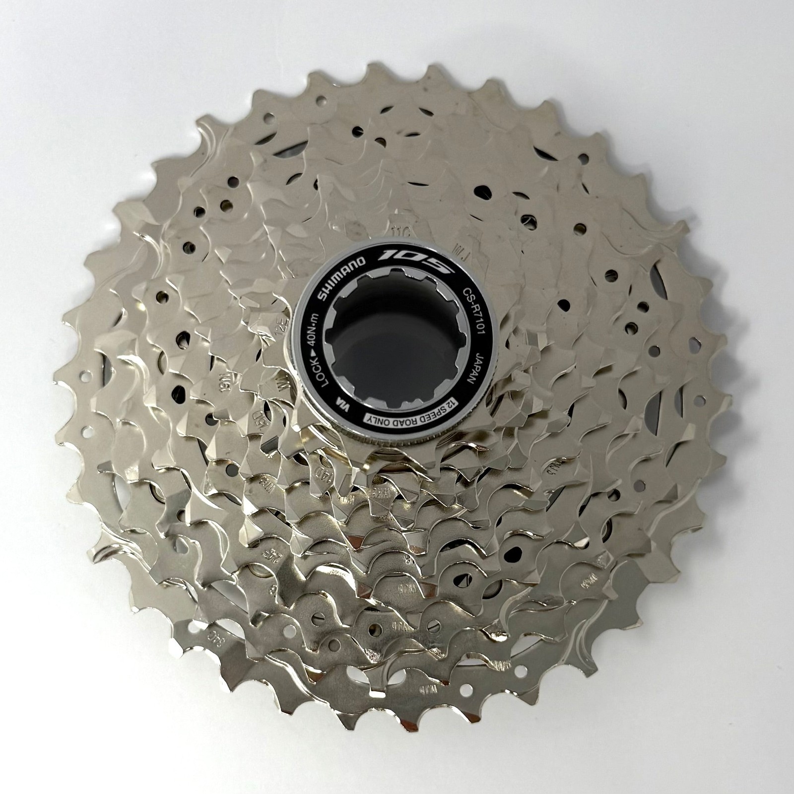 All New Shimano 105 CS-R7101 12-Speed Road Bike Cassette 11-34T HG L2 Silver