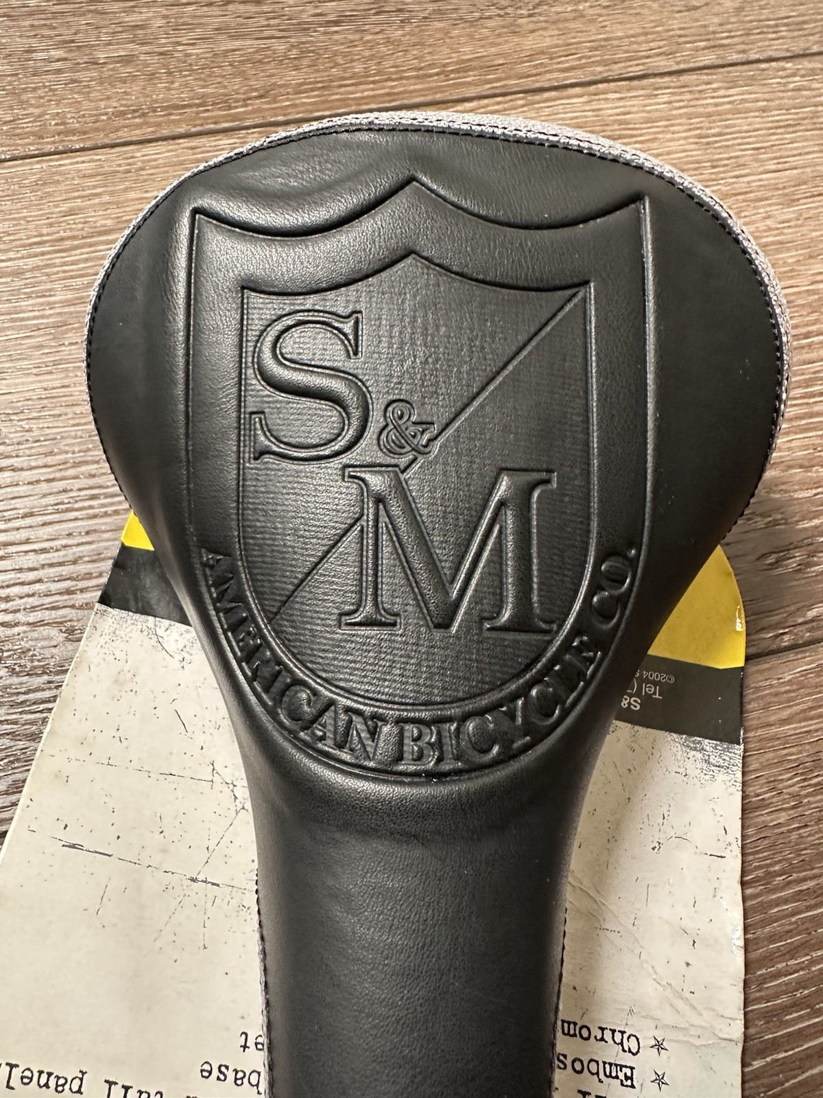S&M BMX SHIELD HOT SEAT RAILED SEAT BLACK DIRT BIKE PRO FIT Padded CULT ODYSSEY