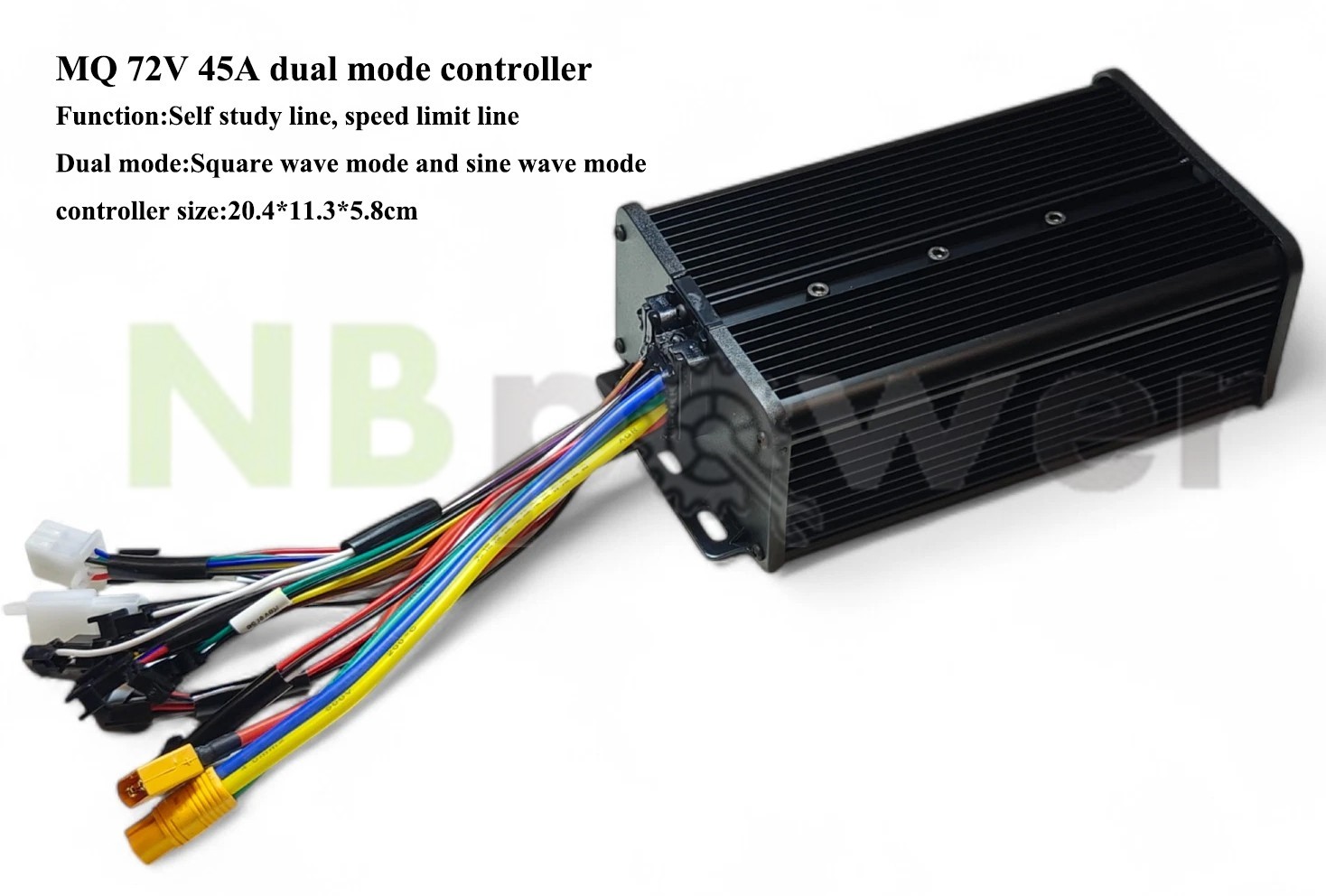 US stock:135MM dropout 72V 2000W hub motor wheel with 45A dual mode controller