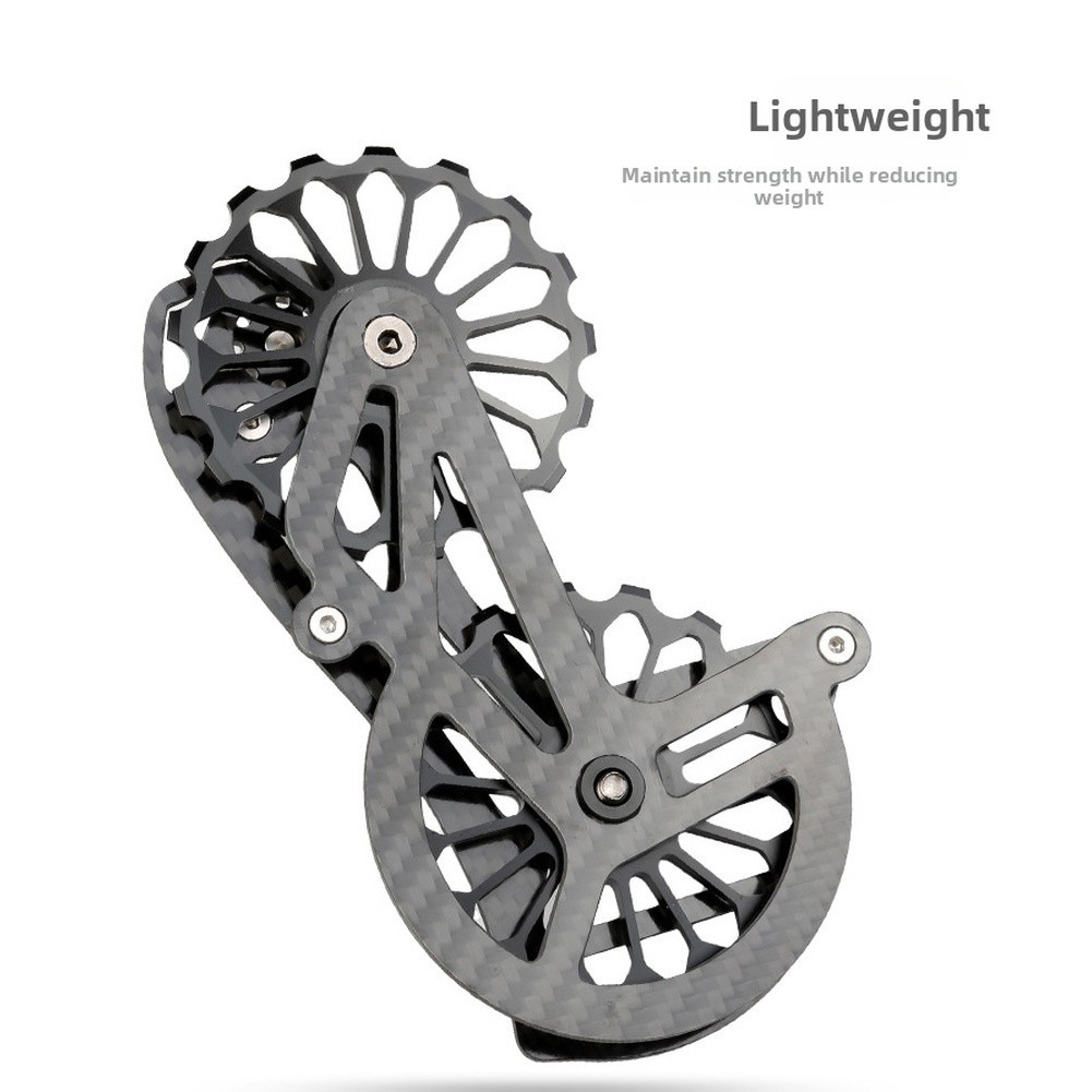 Lightweight Rear Derailleur Pulley Wheel Made of Carbon Fiber for Road Cycling