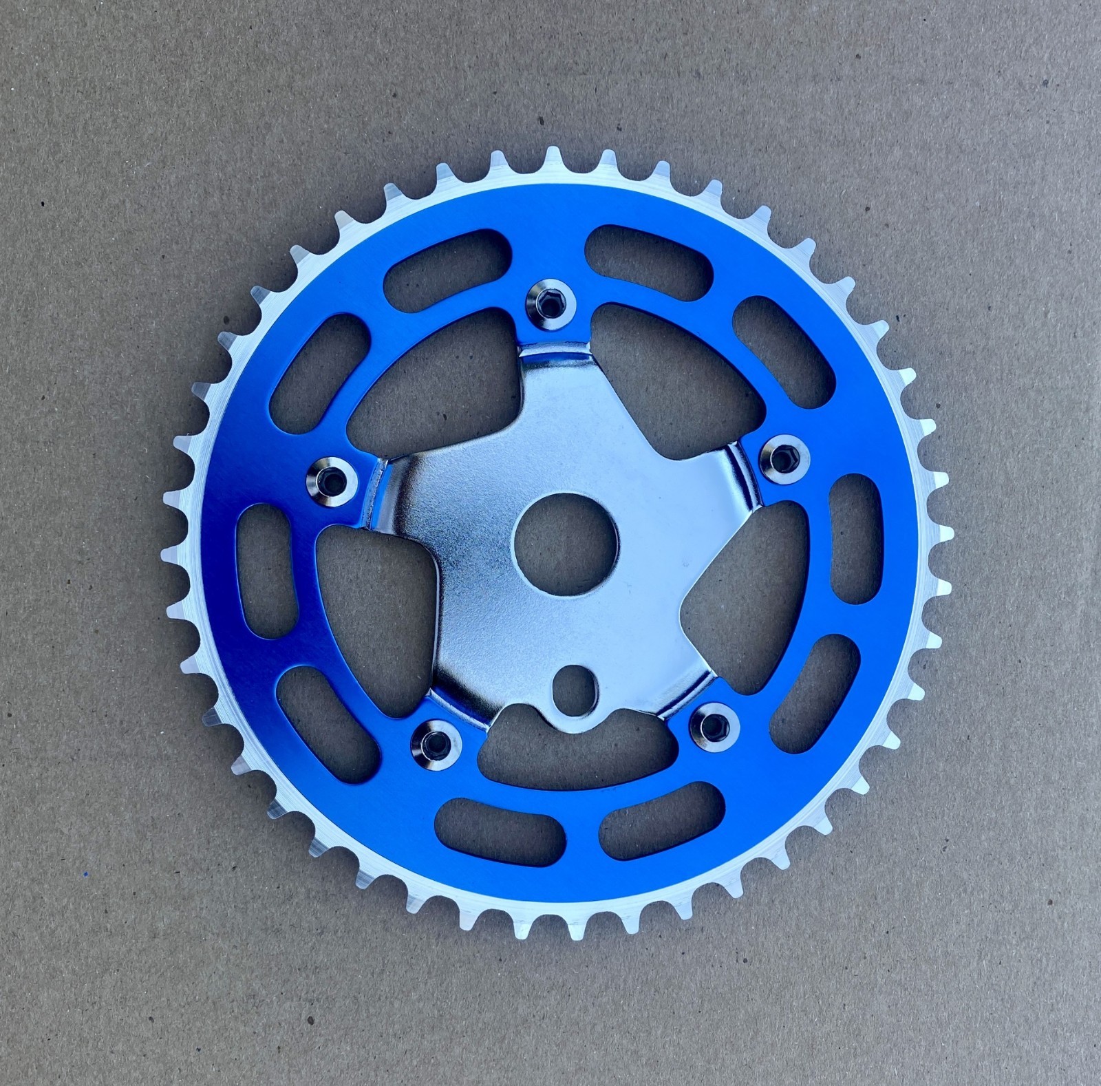 Alloy/Steel Sprocket 44T 1/2″x1/8 Bicycle Chainring BMX Cruiser Bike 2 Colors