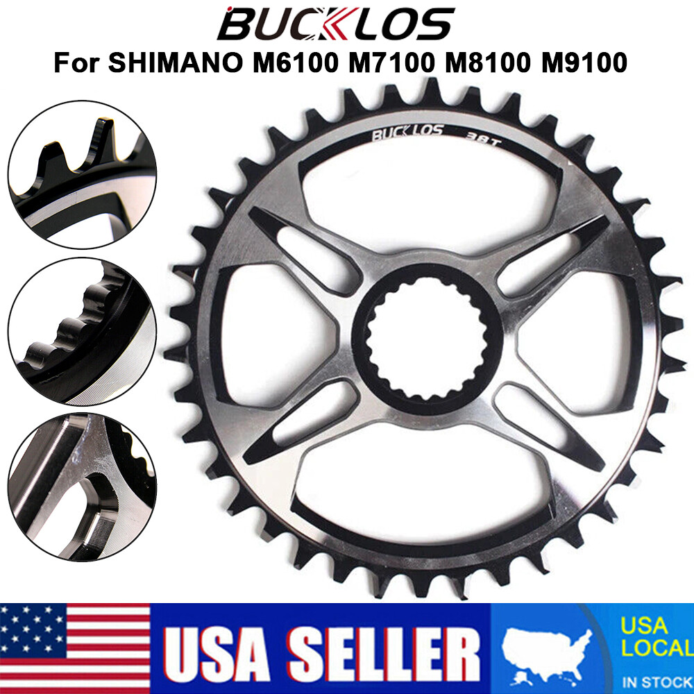 BUCKLOS 12S MTB Bike Direct-Mount Chainring 32-38T for Shimano Chain Ring Round