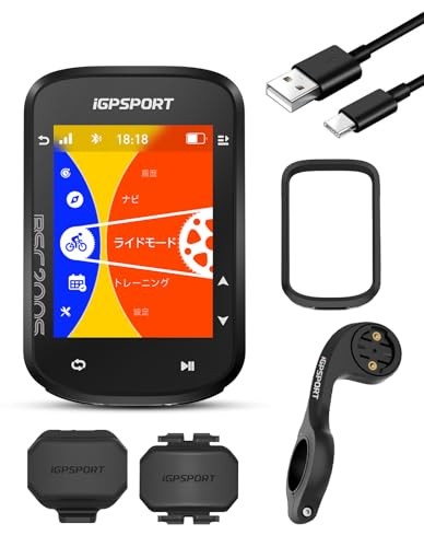 iGPSPORT BSC200S Cycle Computer Set: Cycle computer with GPS navigation, 2.4-inc