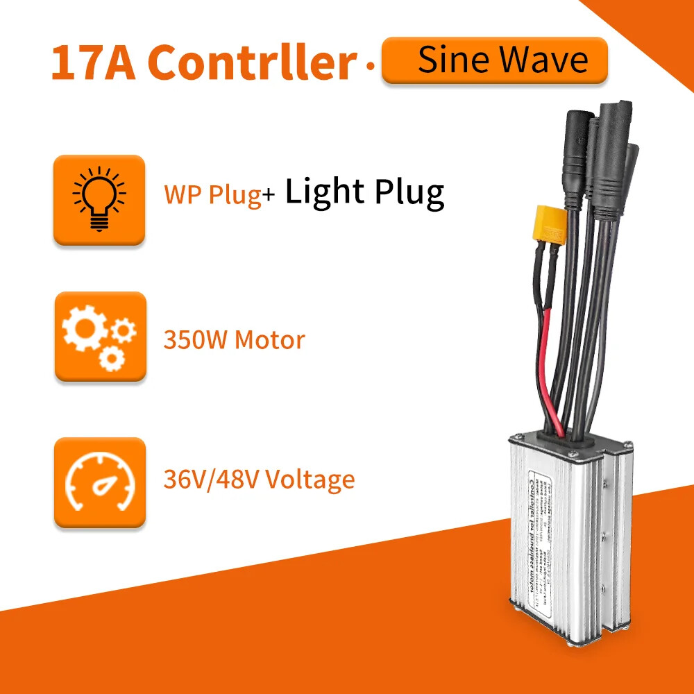 36V 48V 250W 350W 500W 1000W Mountain Ebike Brushless KT Controller Waterproof