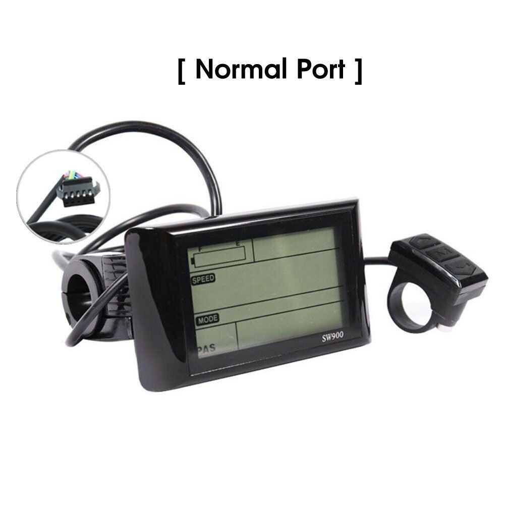 SW900 LCD Display for E-Bike Compatible with 24V 36V 48V Electric Bicycle HAU