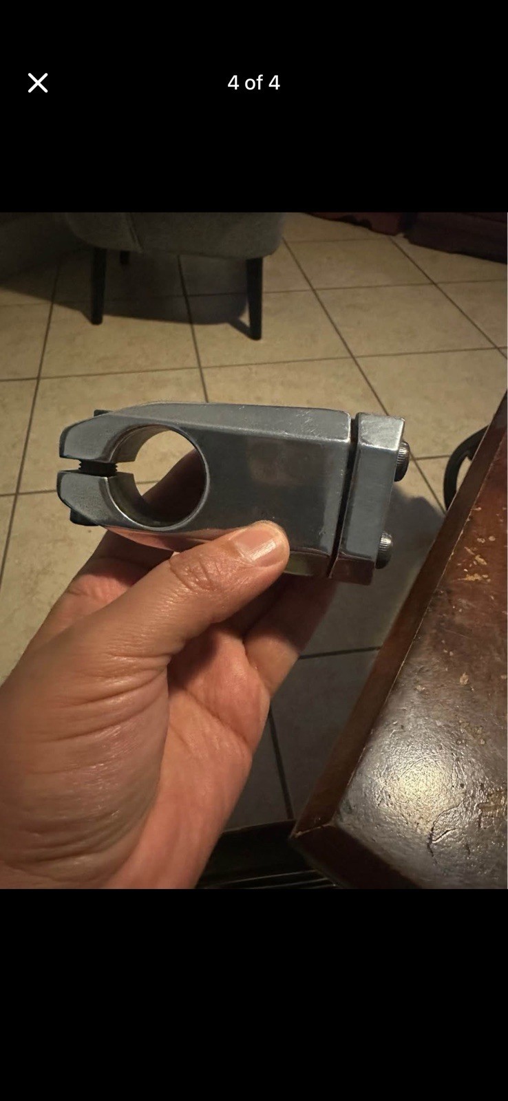 Redline BMX Threadless Stem 1 1/8 polished