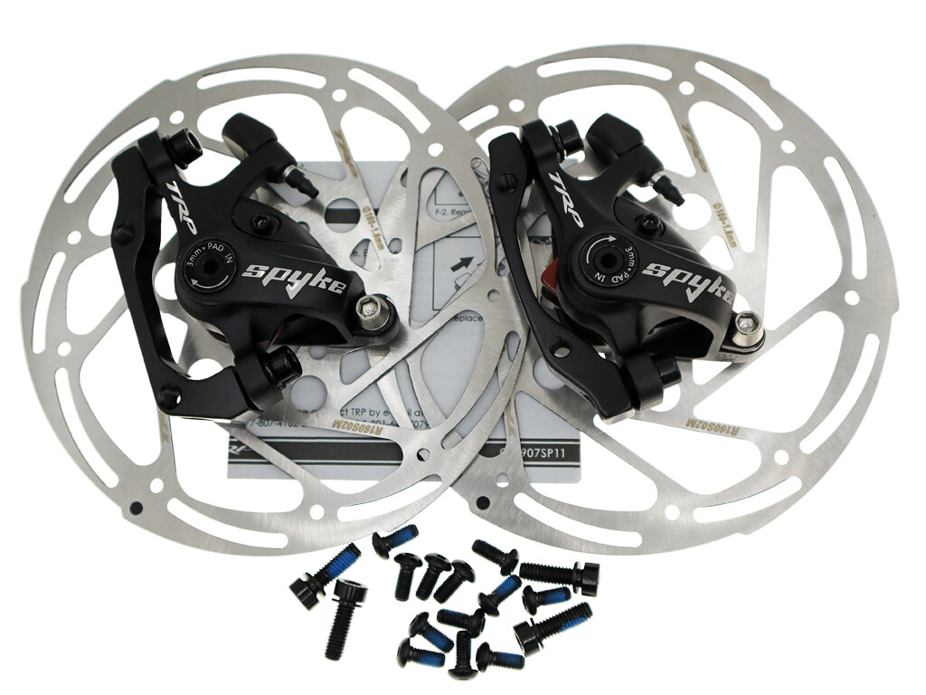 TRP Spyke Post Mount DUAL-PISTON Post Mount Mountain Disc Brake w/ 160mm Rotor