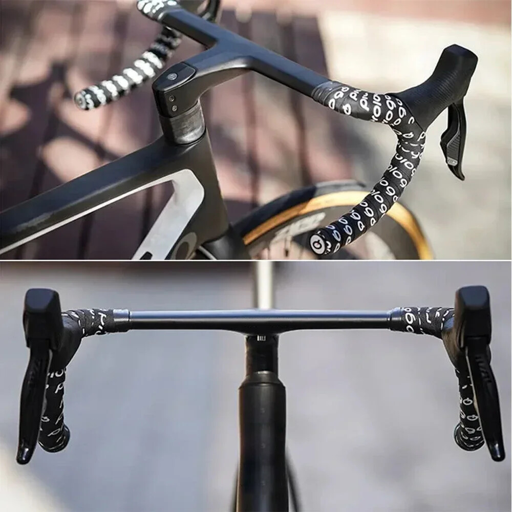 Road Bike Carbon Fiber Internal Cable Integrated Handlebar with Mount Spacers