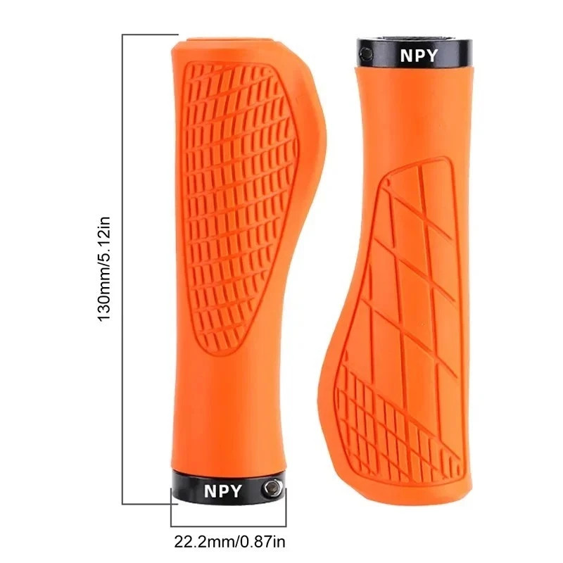 Bike Grips Rubber Mountain Bicycle MTB Handlebar Ergonomic Cycling Lock
