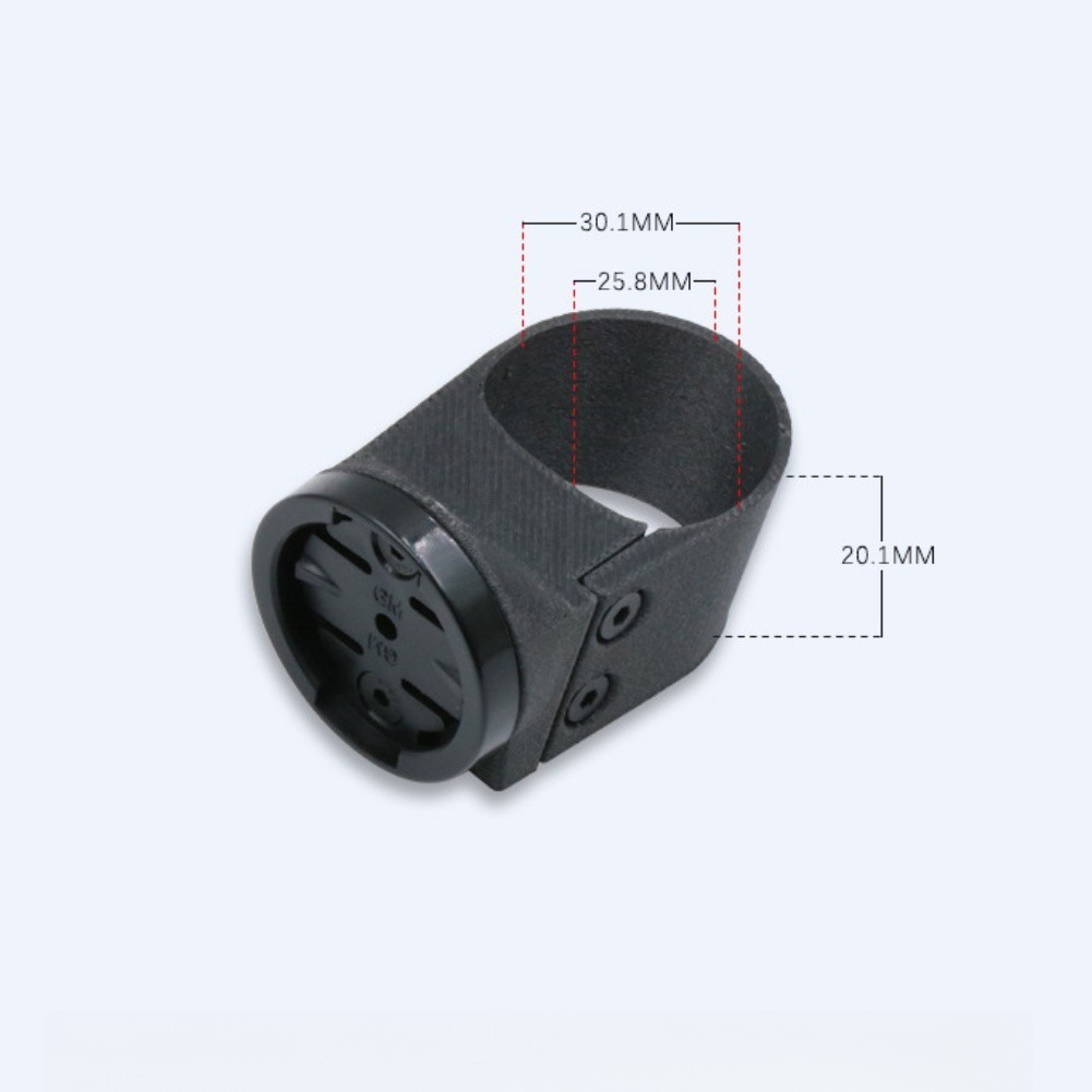 Carbon Fiber Light Mount for Giant D FUSE Seat Tube 25.8mm 29.5mm Matte Black