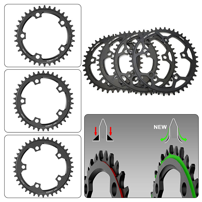 110BCD Chainring Narrow Wide Round Chain Ring 36 38 40 42 44T for Mountain Bike