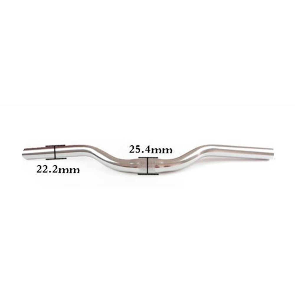 25.4*480-580mm Bicycle Riser Handlebar Aluminum Alloy Mountain Bike Handlebars