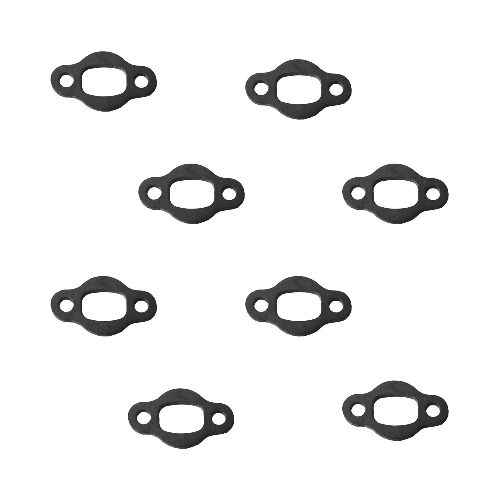 8pcs Exhaust Muffler Gasket Air Out Exhaust Gasket with 40mm Stud Spacing for