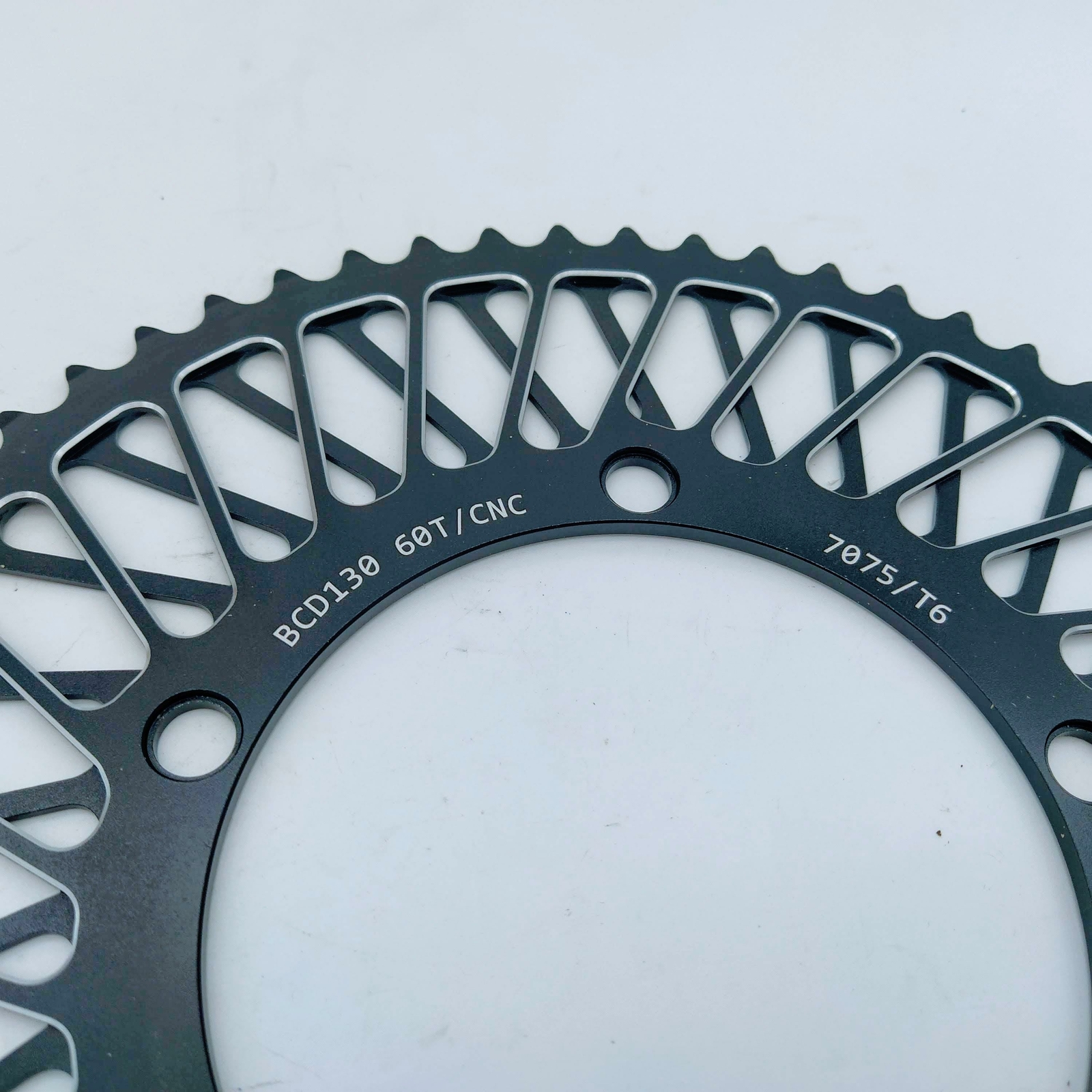 bikinGreen 60T Super Light Design 186 gram Chainring BCD130 CNC 7075 Road Single
