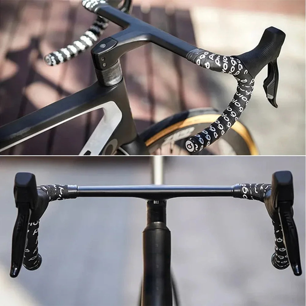 Carbon Internal Cable Integrated Road Bicycle Handlebar 360mm-380mm With Spacers