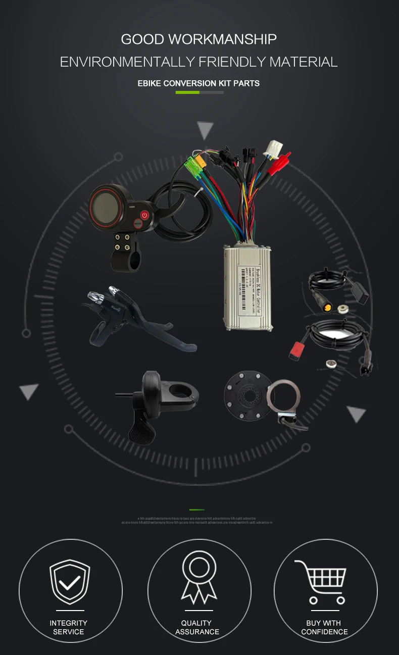 Ebike JN 17A Three-Mode Sinewave with V889 115PDD MS-BK-2R TT-008 KT-BZ-4(8) Use