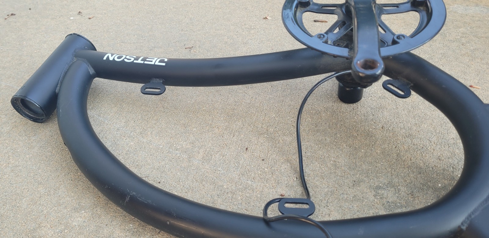 Jetson Bolt PRO Frame, Crank, Pedals assembly ﴾ BIKE PARTS ﴿‏