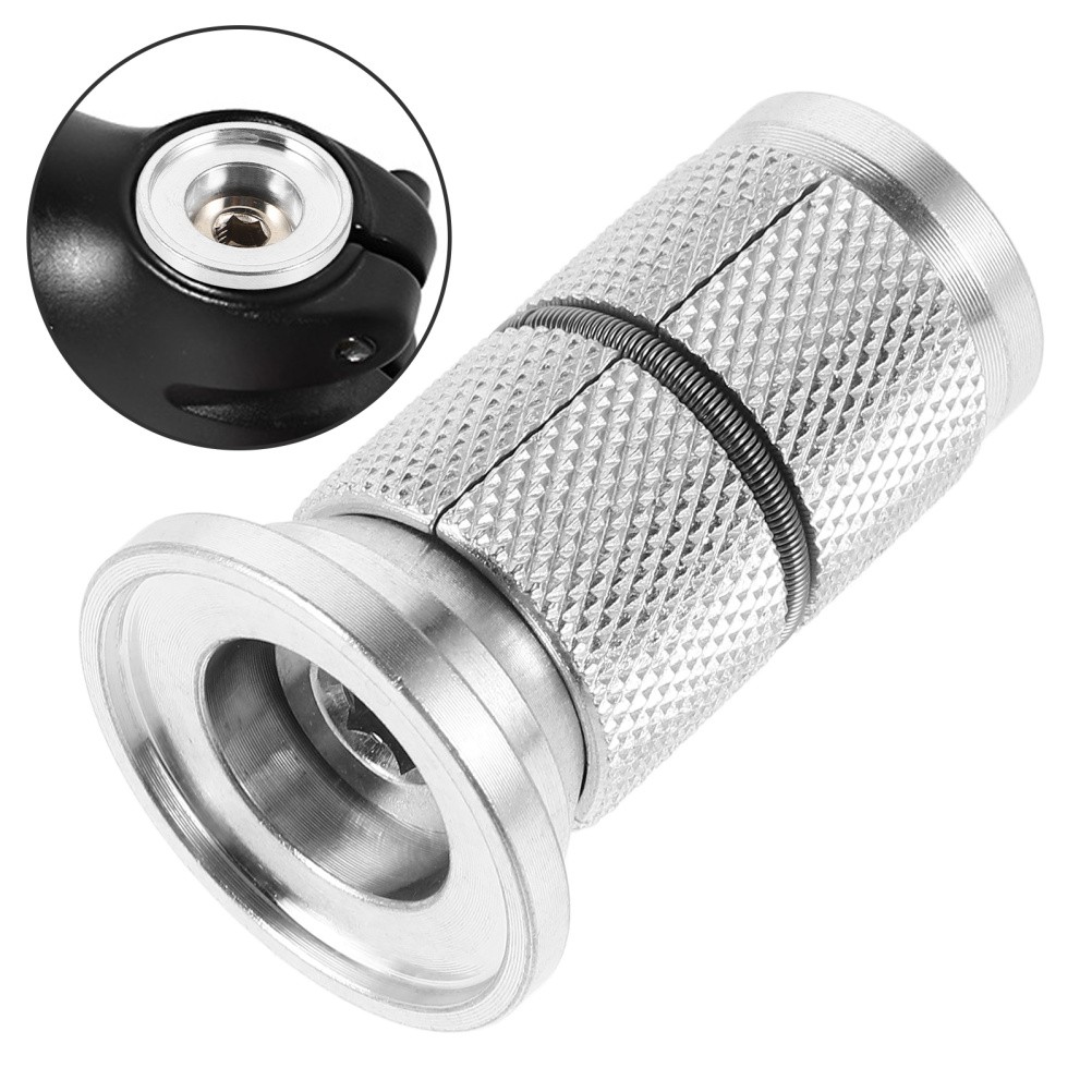 2 Pcs Fork Tube Cap Headset Compression Plug Bike Bicycle Expander Accessories