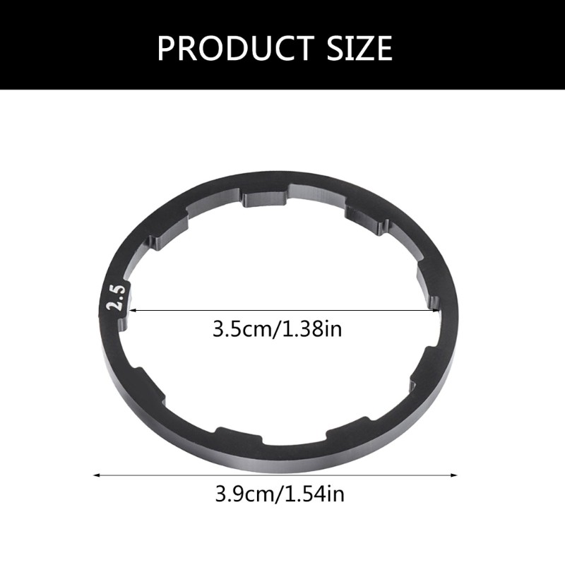 8Pcs Bicycles Bottom Bracket Gaskets Replacement Bike Bottom Bracket Washer