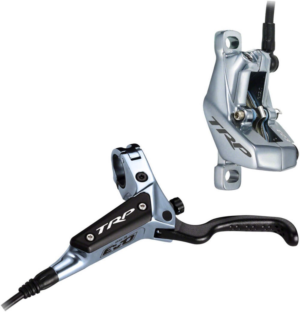 TRP DH-R EVO HD-M846 Disc Brake and Lever – Front, Hydraulic, Post Mount, Silver