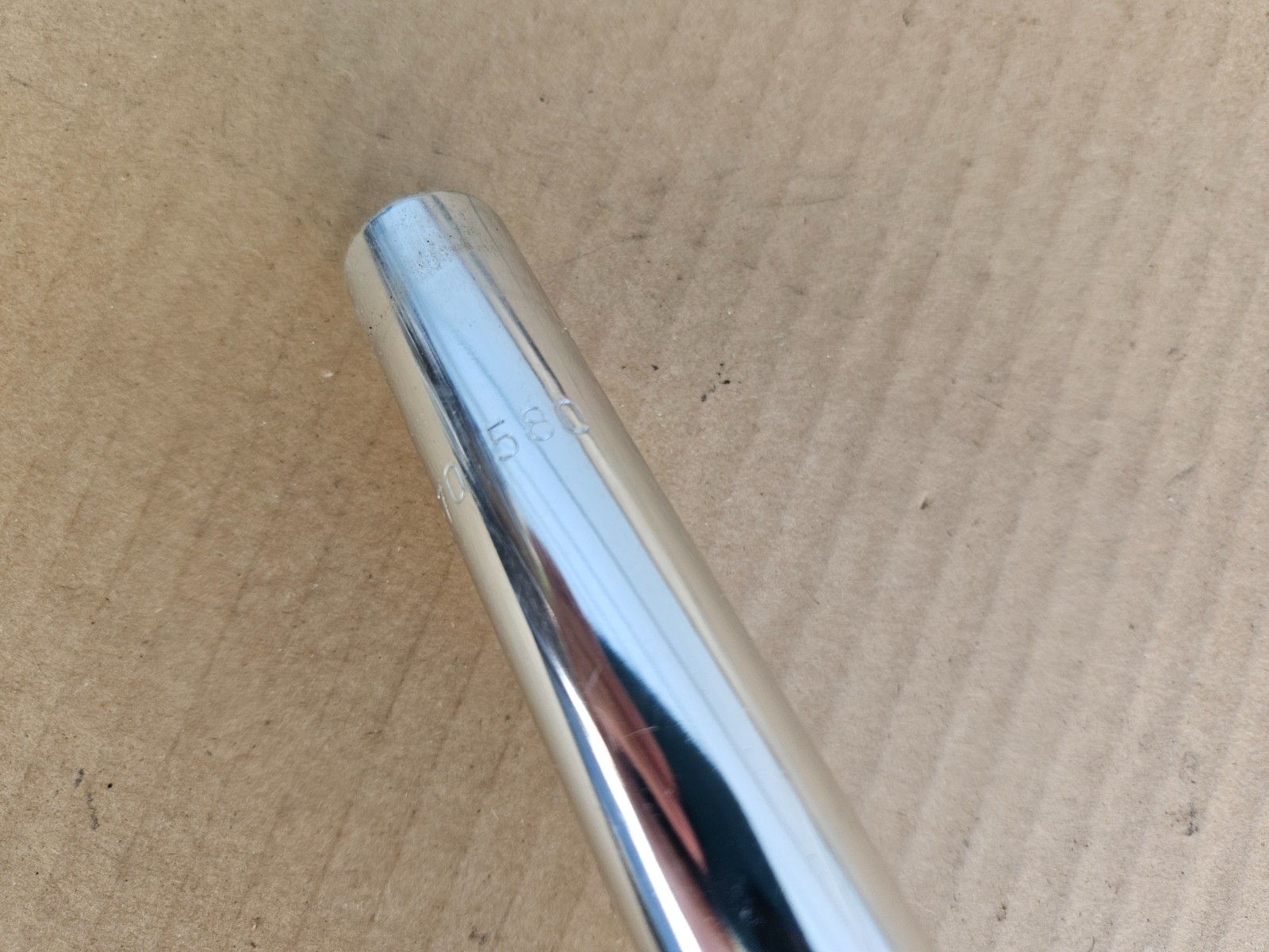 YC-A270 Aluminum Curved Hybrid Cruiser Bike Flat Bars 58cm x 25.4mm Silver