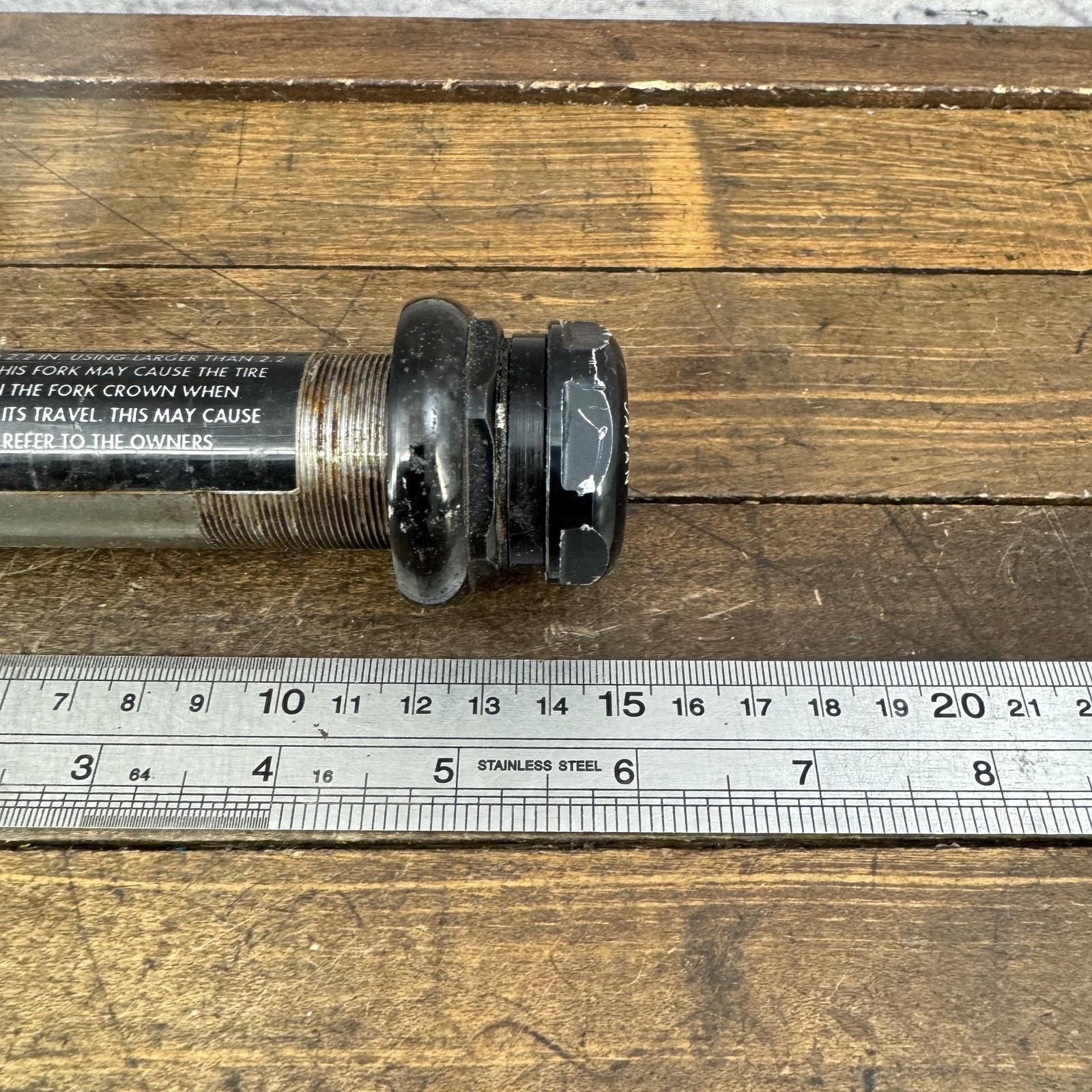 Vintage Manitou 4 Suspension Fork 26 1 1/8 In Threaded Canti USA PARTS Repair