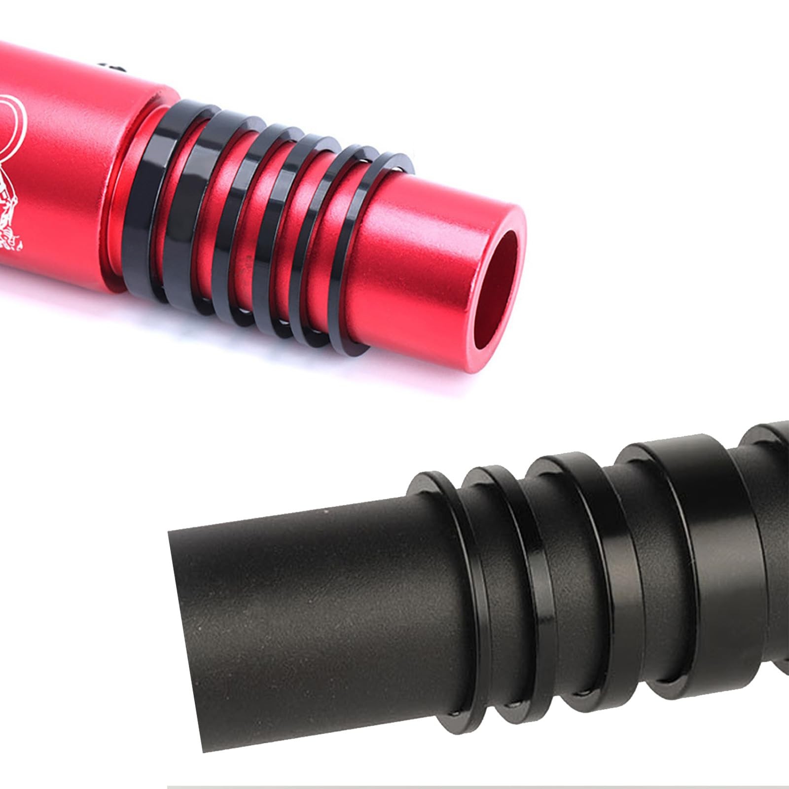 Aluminium Alloy Bike Headset Spacers 1-1/8 Inch for MTB & Road Bikes, 7 Pcs