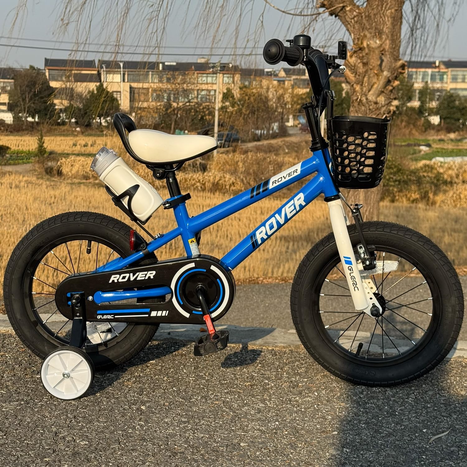 Glerc Rover Kids Bike 12 Inch Boys Bike For 2-4 Years Old Children Toddler