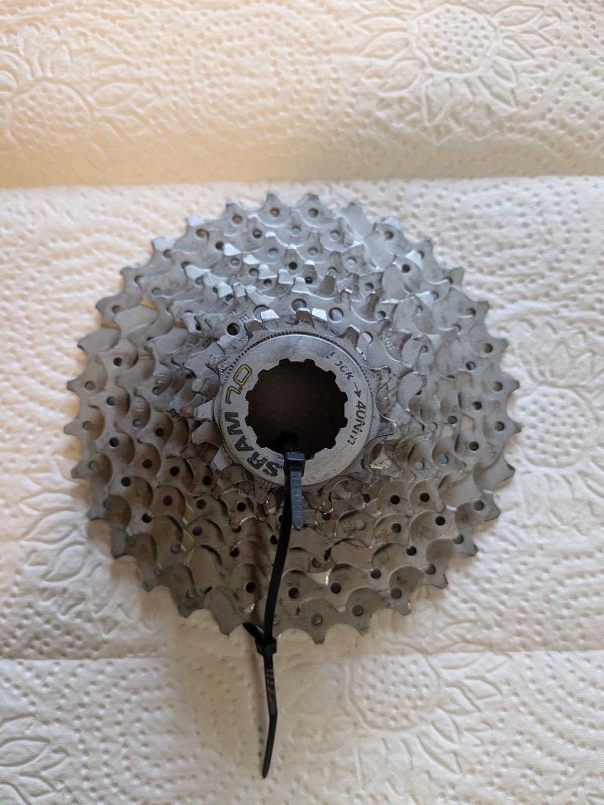 vintage sram 7.0 9 speed cassette mtb
