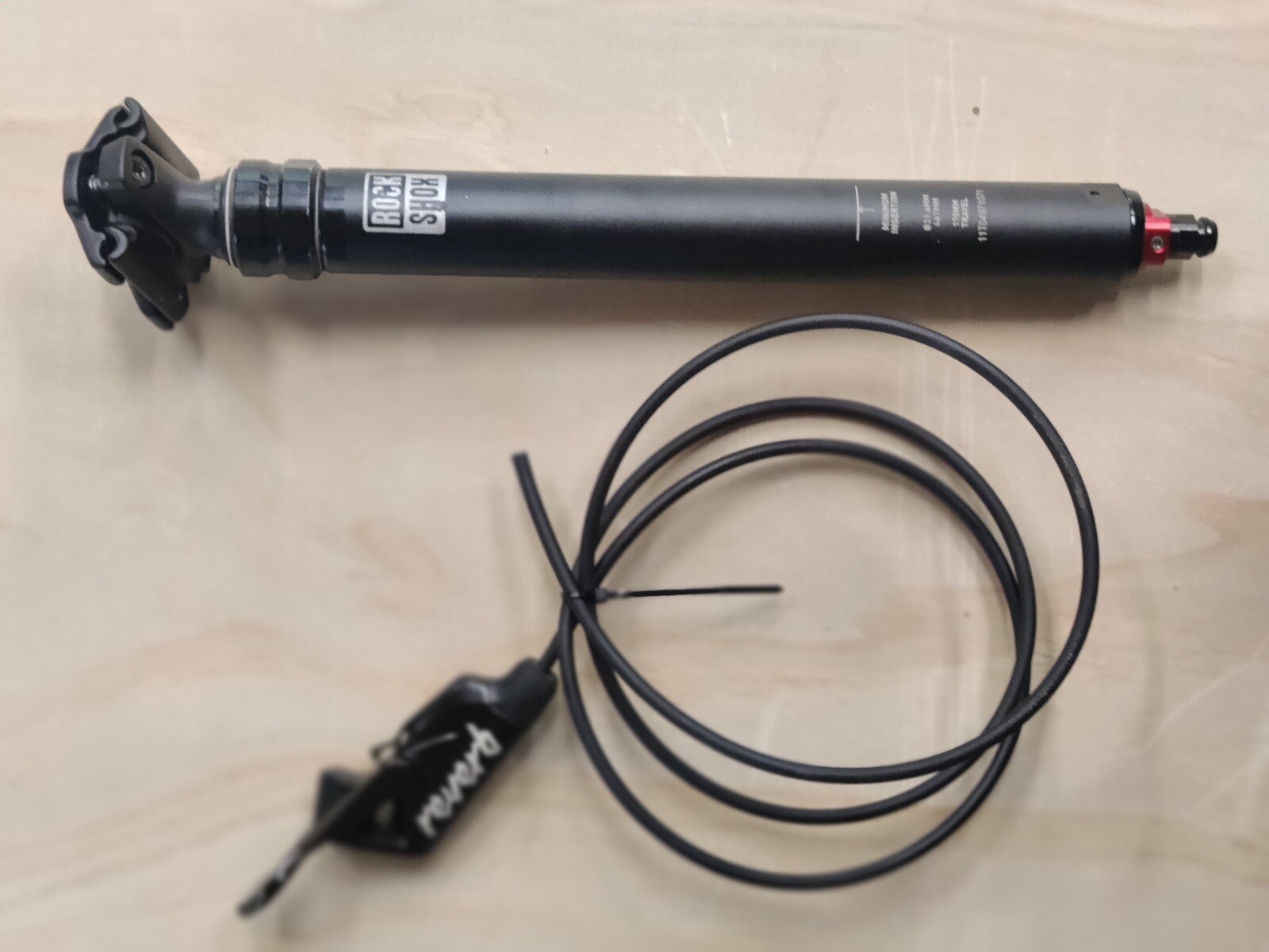 Rockshox Reverb Stealth Dropper 31.6mm 175mm Seatpost – Black (SP-RVB-S-C1)