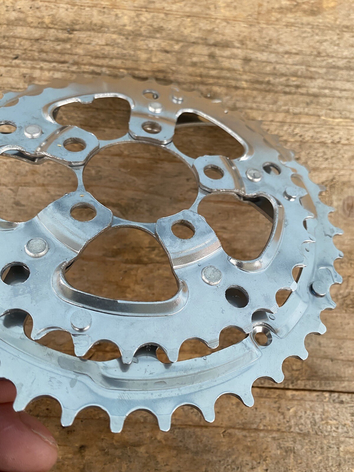 Heavy Duty 42/34t Double Chain Ring-56 BCD-Road Bike Mountain Tour Steel