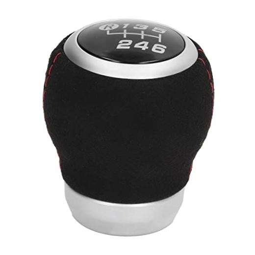 Manual Gear Shift Knob 6 Speed Gear Shift Knob Manual Shifter Head Black Top