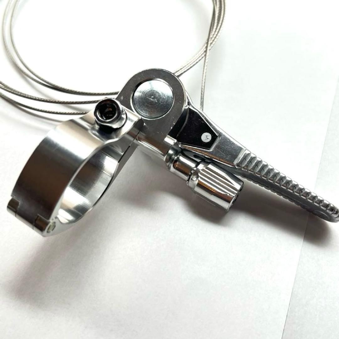 DIA-COMPE ENE Thumb Shifter Silver with Wire