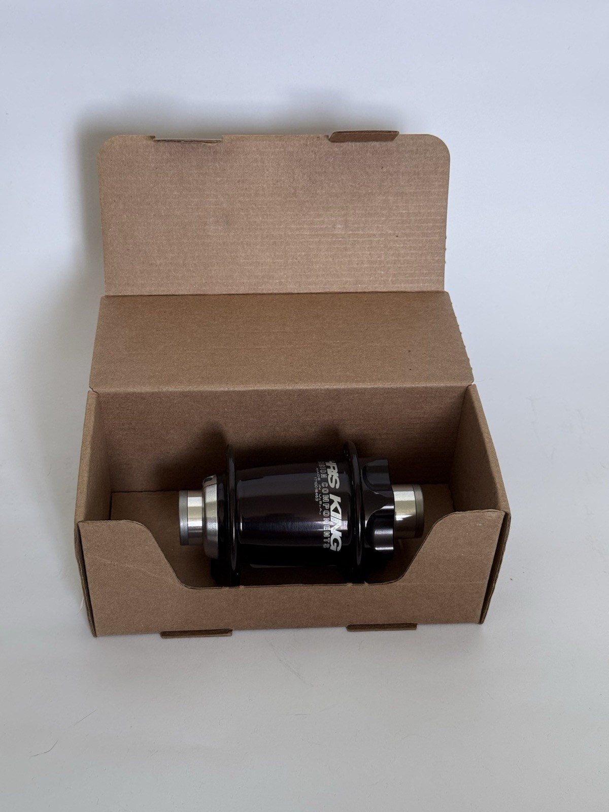 Chris King Gen 1 ISO LD 32H Black Front Disc Hub 20mm x 110mm Thru-Axle 6-Bolt