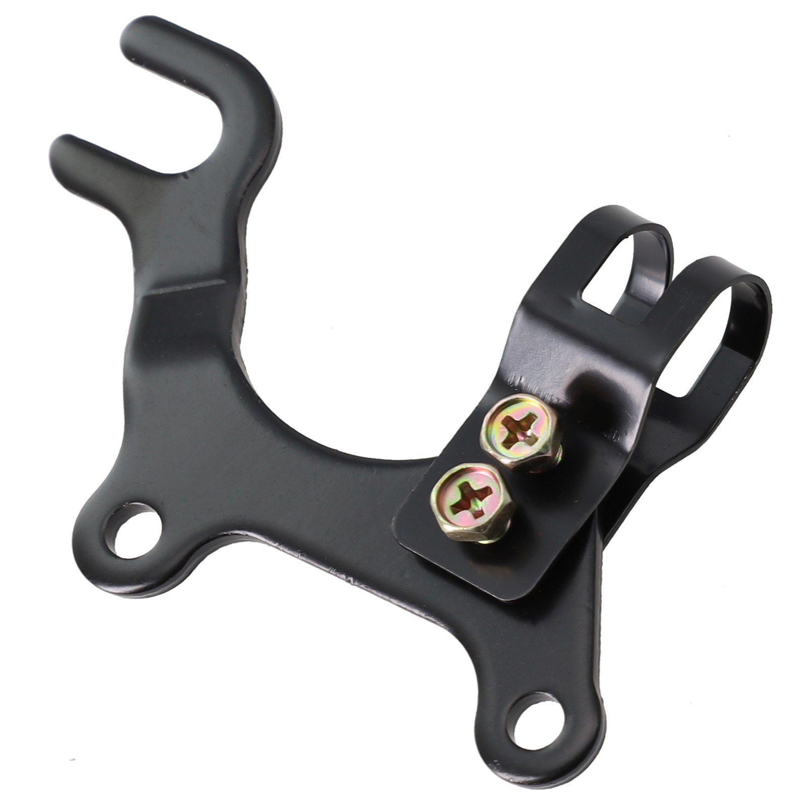 Approx. 4mm/0.16in Modified Bracket Black Stainless Steel 12*9*3.6cm Nice