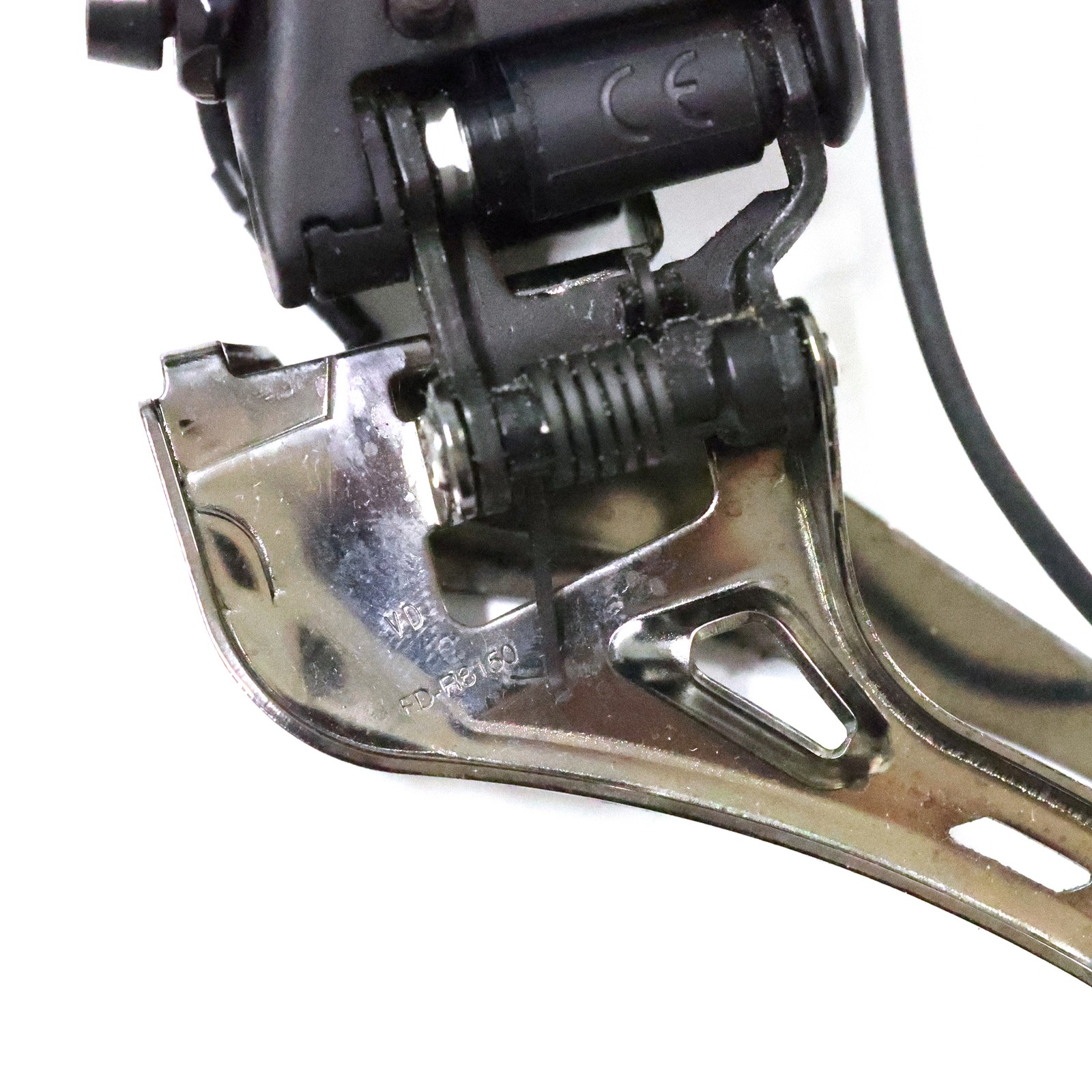 Shimano Ultegra FD-R8150 Di2 Front Derailleur 2×12 Braze On w SD300 Wire Take Of