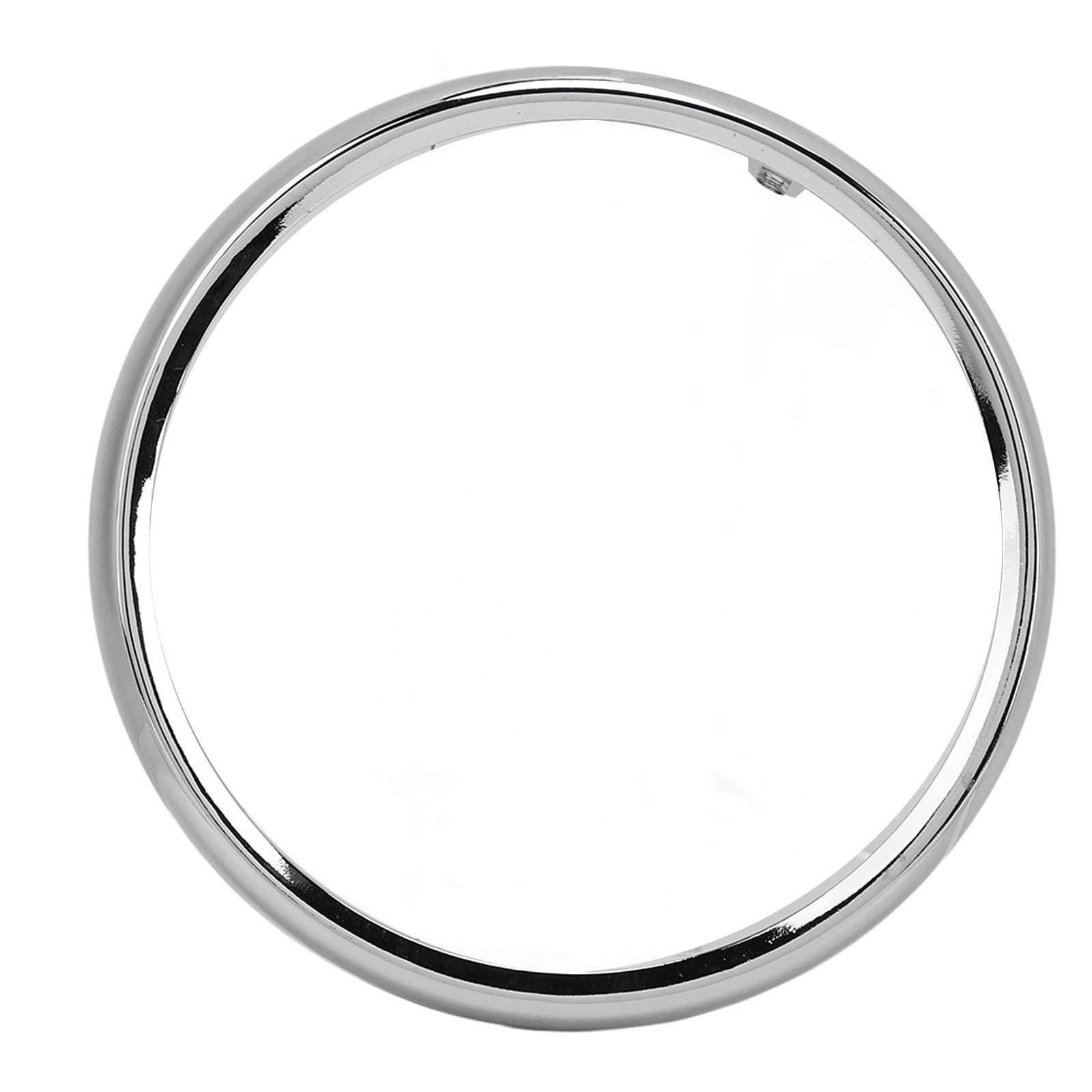 6in Motorcycle Headlight Ring Stylish Chrome Plated Smooth Surface Aluminum UIUW