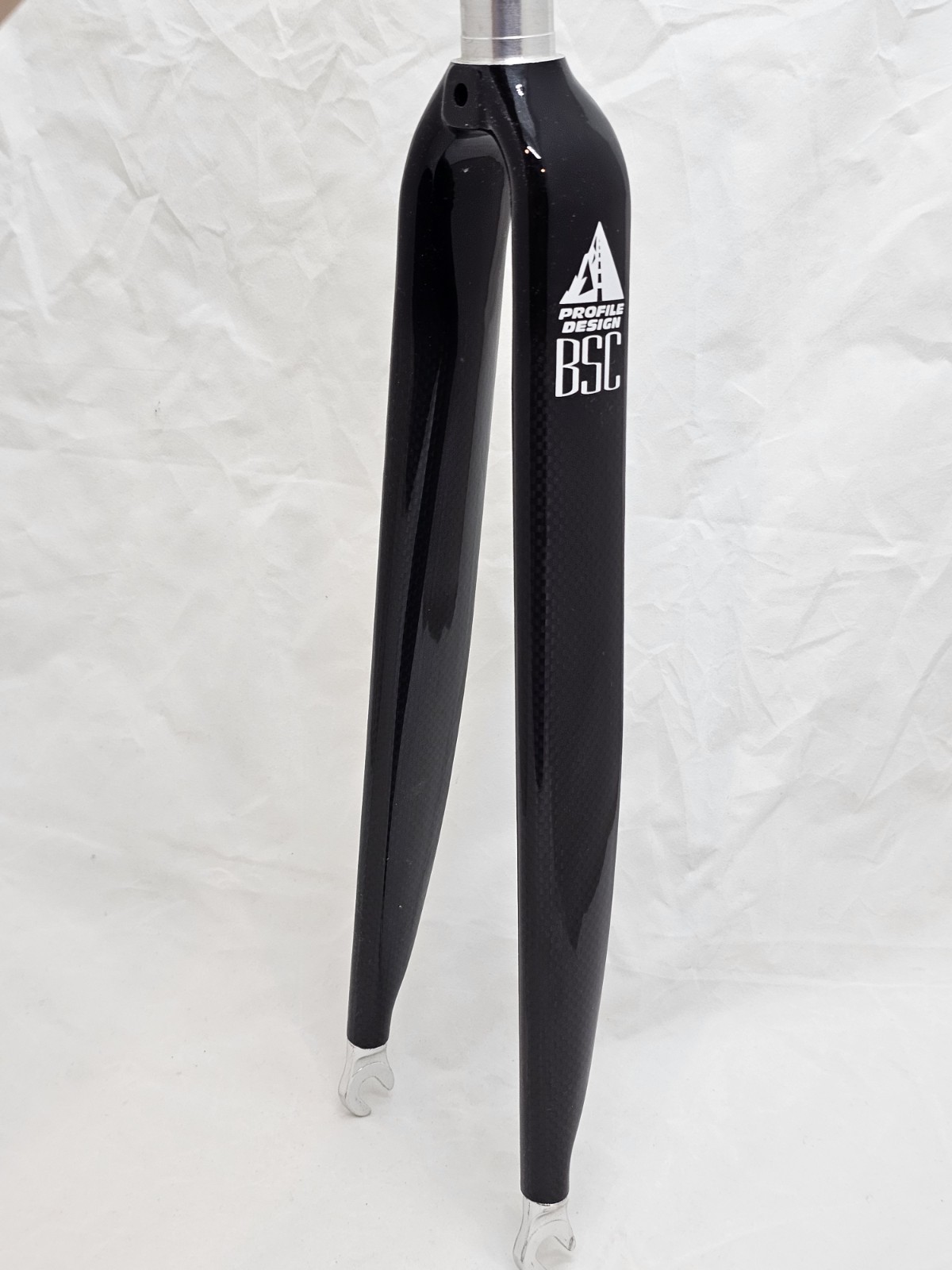 Profile Design BSC Carbon Fork 700c 1” Threaded 151mm Steerer 43mm Rake NOS