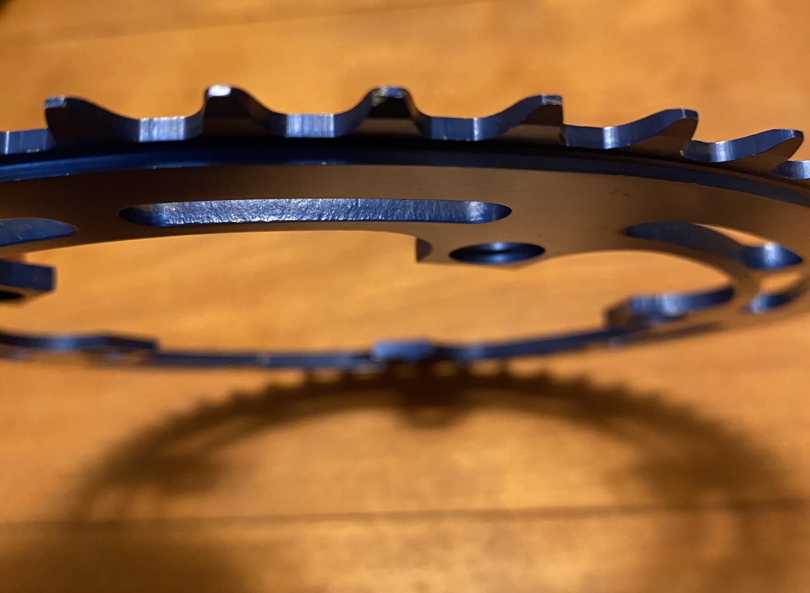 Shimano Blue Anodized Chainring