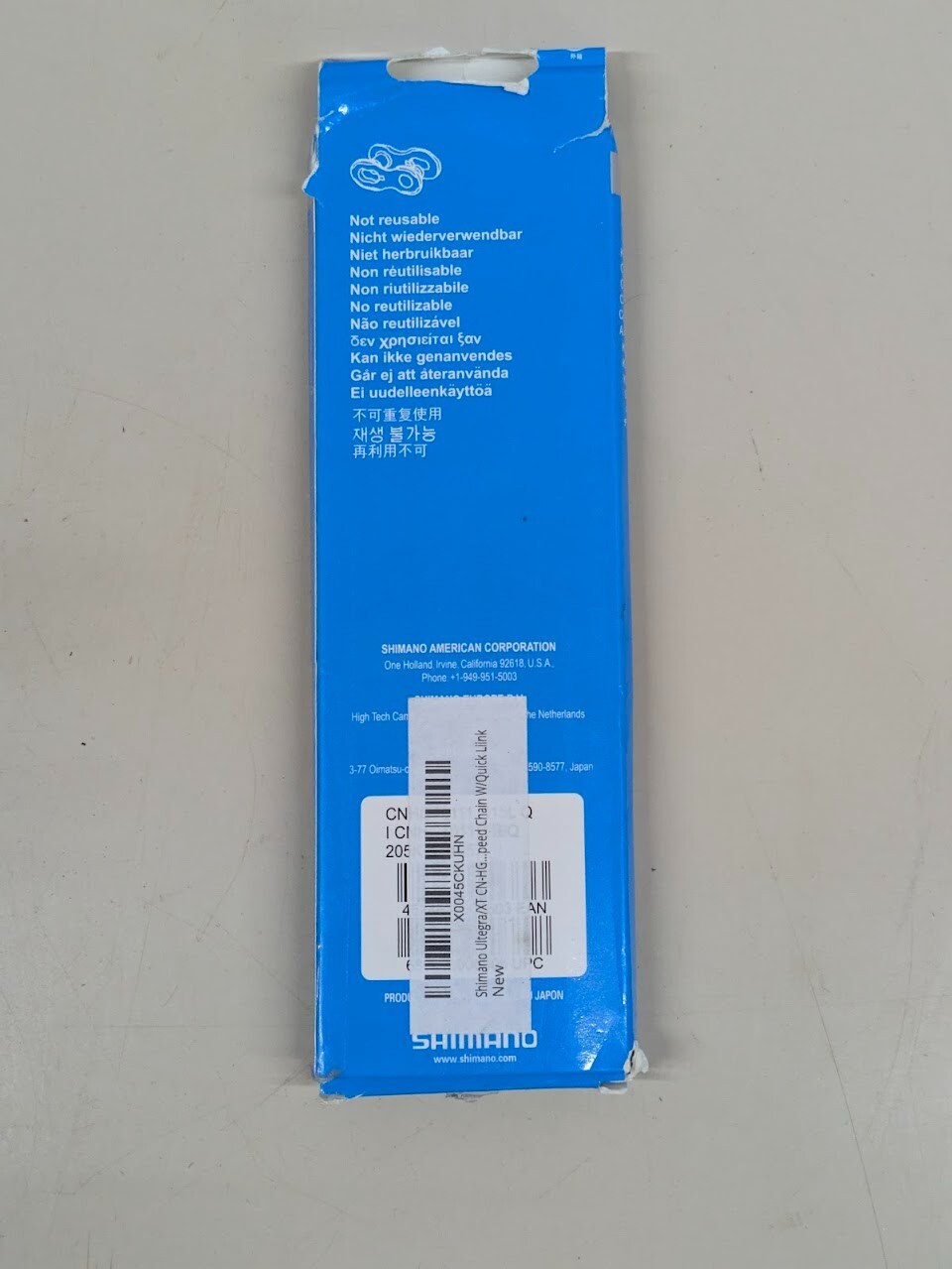 Genuine Shimano Chain E Bike Rated 11s HG-EV HG-X11 Ultegra CN-HG701-11 116L
