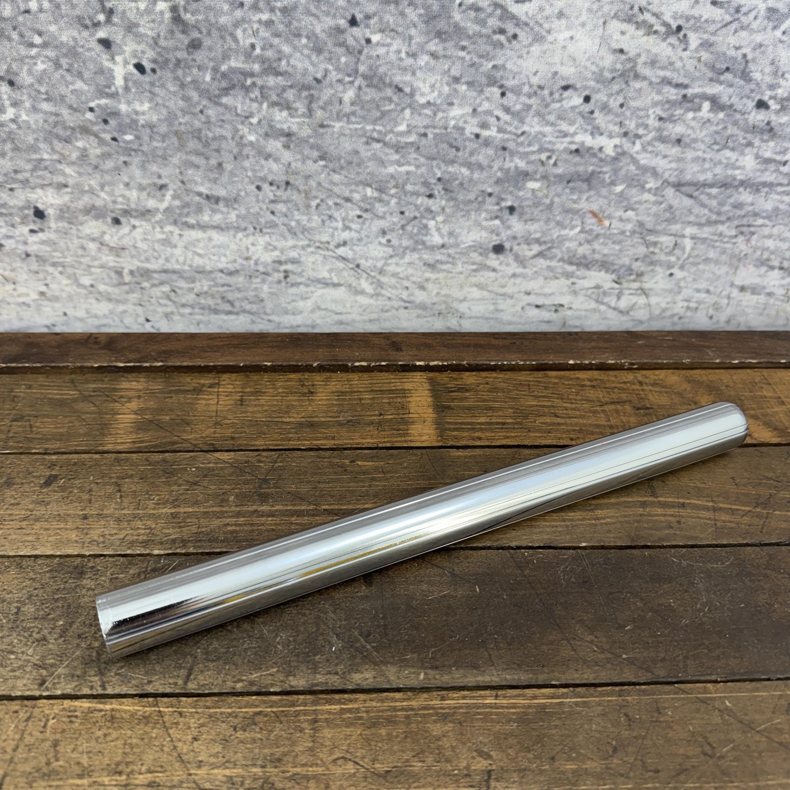 Meng Fong BMX Seatpost 22.2mm NOS Silver 4130 Chromoly Old School BMX Post